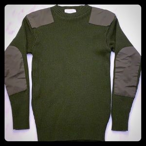 Men’s Green Commando Sweater